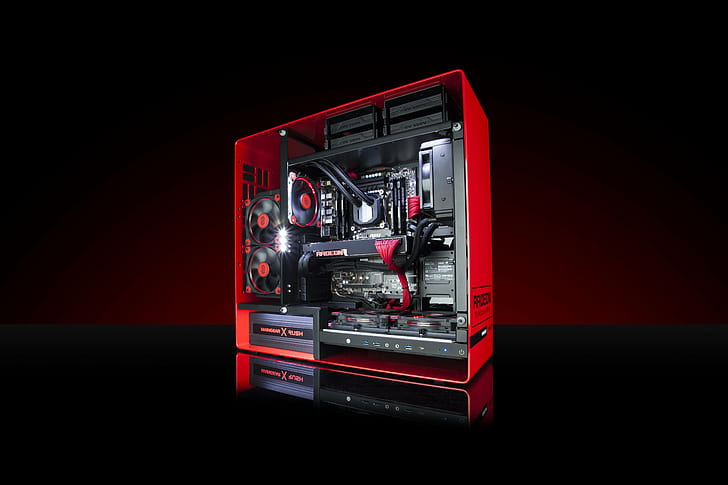 GPU installation during custom desktop assembly